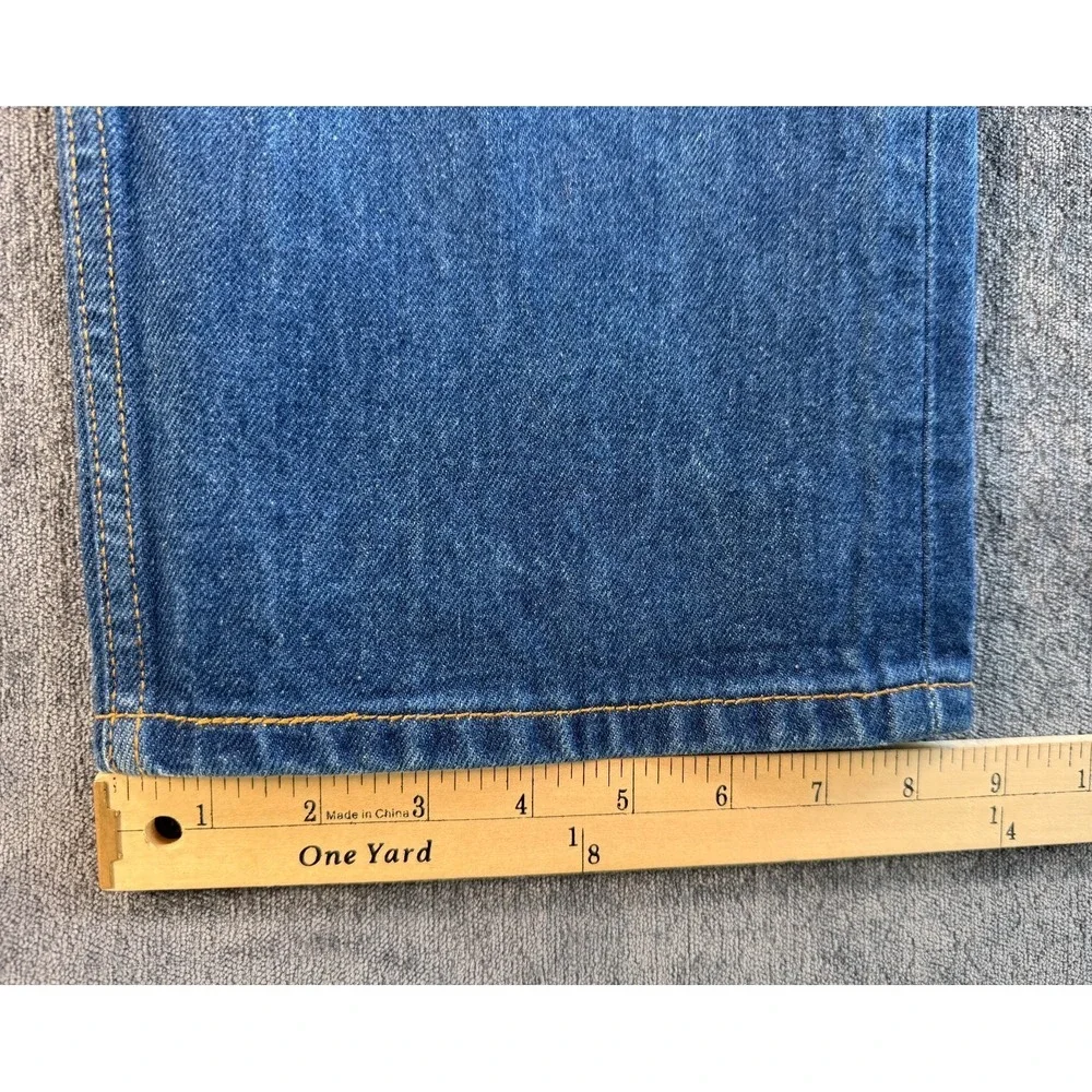 36x34 Levi's 501 Original Vintage Straight Leg Button-Fly Jeans Blue 100% Cotton